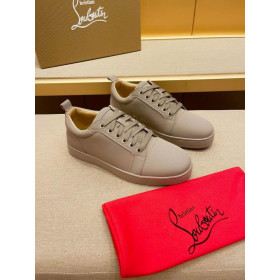 Christian Louboutin Louis Junior Low-top Sneakers Leather Saharienne