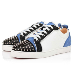 Christian Louboutin Louis Junior Spikes Orlato Version Multi Calf