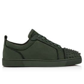 Christian Louboutin Louis Junior Spikes Sneakers Veau Velours And Spikes Tennessee