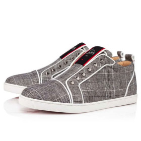Christian Louboutin Low-top F.A.V Fique A Vontade Orlato Grey Sneaker