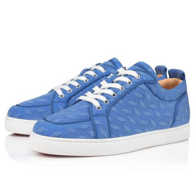 Christian Louboutin Low Top Rantulow Orlato Greek Neoprene Sneaker