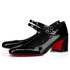 Christian Louboutin Miss Jane 55 mm Pumps Patent Calf Black