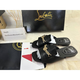 Christian Louboutin Miss Mj Mule Mules Nappa Leather Black