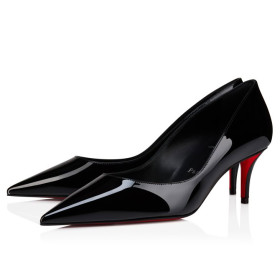 Christian Louboutin Miss Z 60 Mm Pumps Patent Calf Leather Black