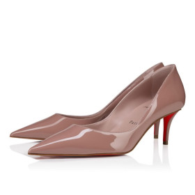 Christian Louboutin Miss Z 60 Mm Pumps Patent Calf Leather Vintage Rose