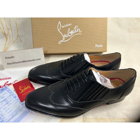Christian Louboutin My Amor W Oxfords Calf Leather Black