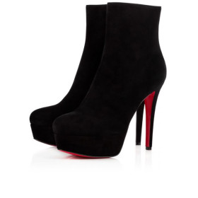 Christian Louboutin Platforms Bianca 120 mm Black Suede