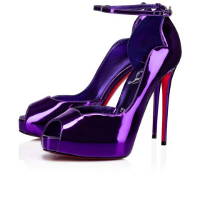Christian Louboutin Platforms Round Chick 150 mm Elektra/lin Elektra Specchio