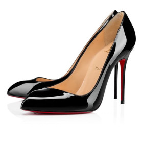 Christian Louboutin Pumps Corneille 100 mm Black Patent Leather
