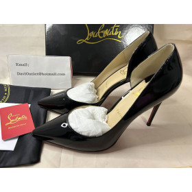 Christian Louboutin Pumps Iriza 100 mm Black Patent Leather