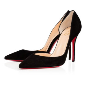Christian Louboutin Pumps Iriza 100 mm Black Suede