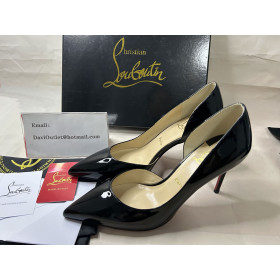Christian Louboutin Pumps Iriza 85 mm Black Patent Leather