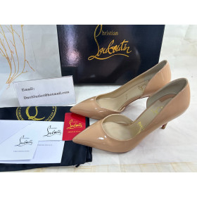 Christian Louboutin Pumps Iriza 85 mm Nude Patent Leather