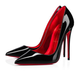 Christian Louboutin Pumps So Kate 120 mm Black/lin Psy Loubi Patent Leather
