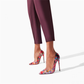 Christian Louboutin Pumps So Kate 120 mm Multi/lin Yellow Patent