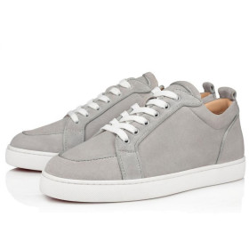 Christian Louboutin Rantulow Orlato Grey Suede Sneaker