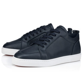 Christian Louboutin Rantulow Sneakers Alpin Calf Leather Navy Blue