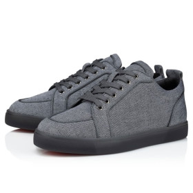 Christian Louboutin Rantulow Sneakers Country Linen Smoky