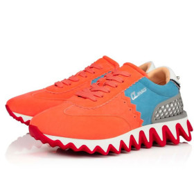Christian Louboutin Runner Loubishark Drag/panorama Veau Velours Sneaker