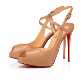 Christian Louboutin Sandal Jenlove 120 mm Nude Kid
