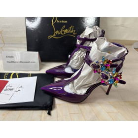 Christian Louboutin Sandal Maravilla Joli 100 mm Elektra/lin Elektra Specchio