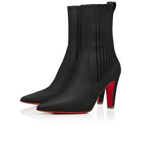 Christian Louboutin Santigag Ankle Boot 85 mm Calfskin Black