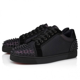 Christian Louboutin Seavaste 2 Sneakers Calf Leather Black