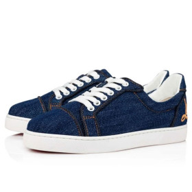Christian Louboutin Sneaker Elo Loubi Orlato Denim Tissu