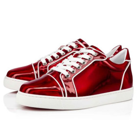 Christian Louboutin Sneaker Vieira Orlato Flat Loubi/bianco Patent