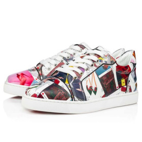 Christian Louboutin Sneaker Vieira Orlato Multi/black Calf