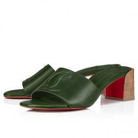 Christian Louboutin So Cl Mule 55 Mm Mules Sandals Nappa Leather Vertlaine