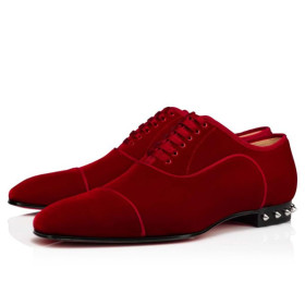 Christian Louboutin So Greggo Orlato Red Flat