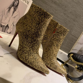 Christian Louboutin So Kate Booty Low Boots Multicolor