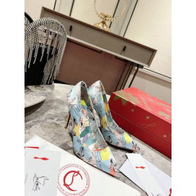 Christian Louboutin So Kate Pumps 120 mm Crepe Satin Multicolor