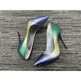 Christian Louboutin So Kate Pumps 120 mm Iridescent Leather Multicolor