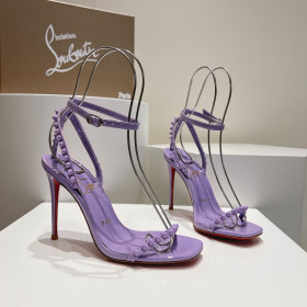 Christian Louboutin So Me 100mm Sandals Spikes Lilac