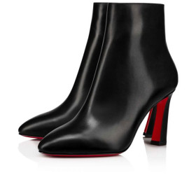 Christian Louboutin Spikita Booty So Eleonor 85 mm Black Calf Shoes
