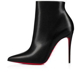 Christian Louboutin Spikita Booty So Kate 100 mm Black Leather