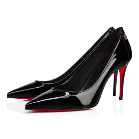 Christian Louboutin Sporty Kate 100 Mm Pumps Patent Calf Black
