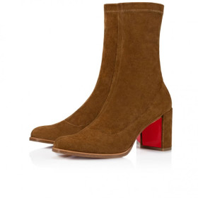 Christian Louboutin Stretchadoxa 70 Mm Low Boots Stretched Veau Velours Rhea