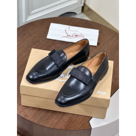 Christian Louboutin Styleeto Loafers Calf Leather Black