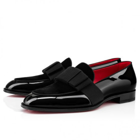 Christian Louboutin Styleeto Loafers Veau Velours And Velvet Black