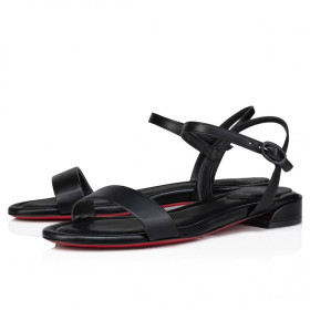 Christian Louboutin Sweet Jane Sandal Nappa Leather Black