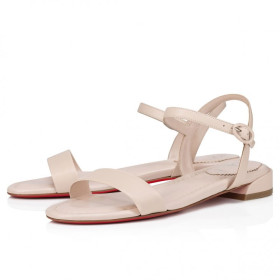 Christian Louboutin Sweet Jane Sandals Nappa Leather Leche