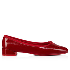 Christian Louboutin Sweetie Jane Ballerinas Vog Patent Leather Loubi