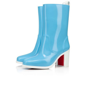 Christian Louboutin Tall Boot 70mm Version Splash PVC