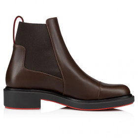 Christian Louboutin Urbino Chelsea Low Boots Calf Leather Cosme