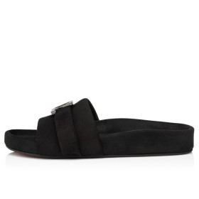 Christian Louboutin Varsimule Bizz Sandals Leather Black