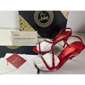 Christian Louboutin Sandal Rosalie 100 mm Loubi/lin Psy Loubi Patent Calf
