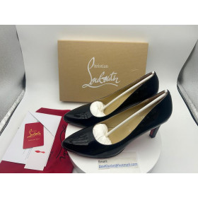 Christian Louboutin Dolly Pumps 100mm Patent Leather Black